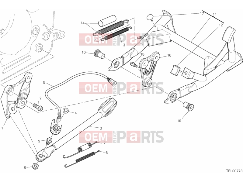 DUCATI 2013 HYPERSTRADA STAND » FRAME