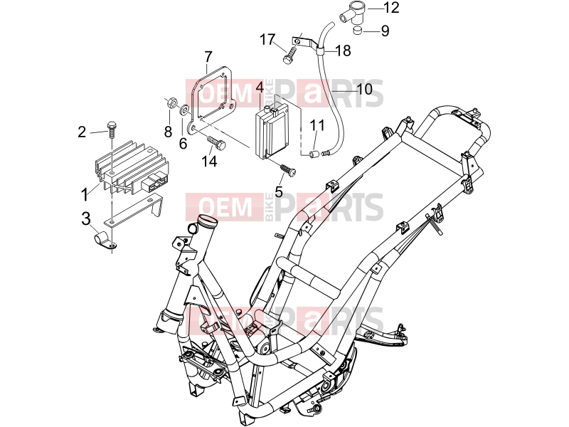 PIAGGIO Beverly 250 Cruiser Electrical system » Voltage Regulators - Electronic Control Units (ecu) - H.T. Coil