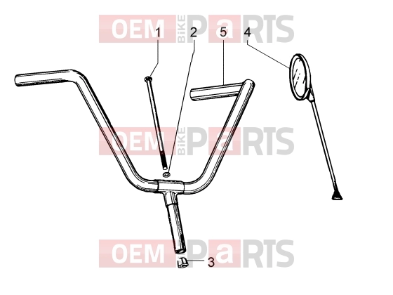 PIAGGIO kormány » handlebars