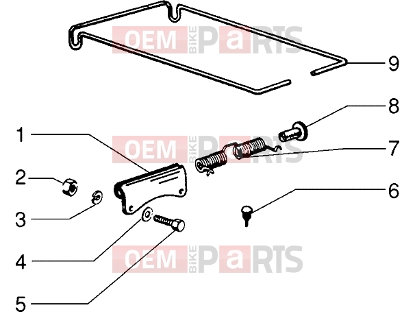 PIAGGIO Chassis » Bracket