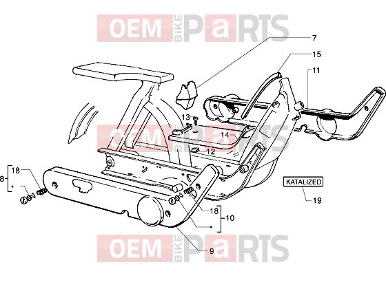 PIAGGIO Chassis » Protection covers
