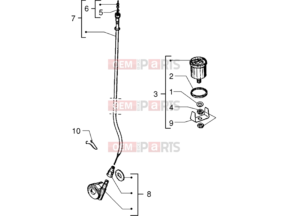 PIAGGIO Transmissions » Speedometer-Transmissions