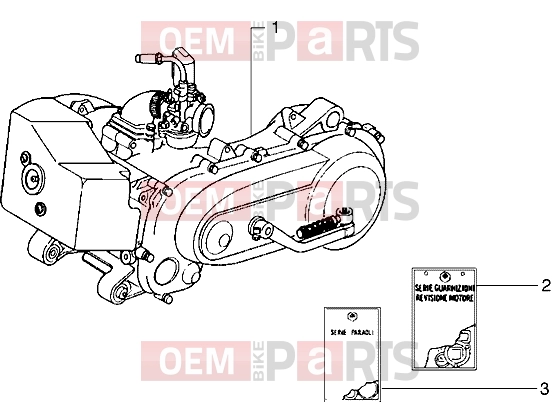 Engine » Engine - Piaggio Diesis 50