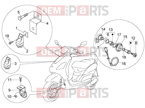 PIAGGIO Electrical system » Electrical device