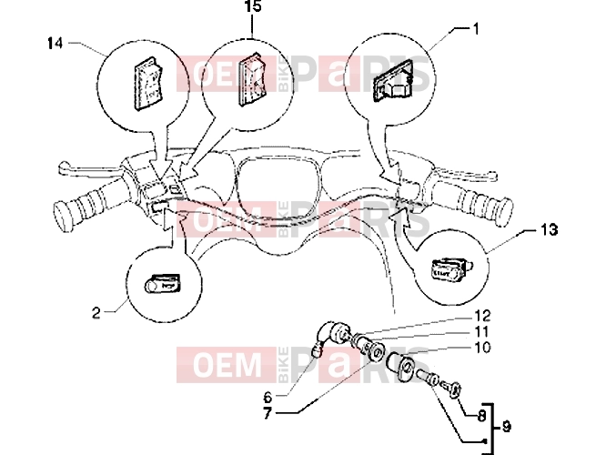 PIAGGIO Electrical system » Electrical devices