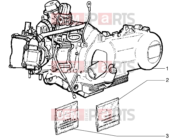 Engine » Engine - Piaggio Hexagon GTX 180