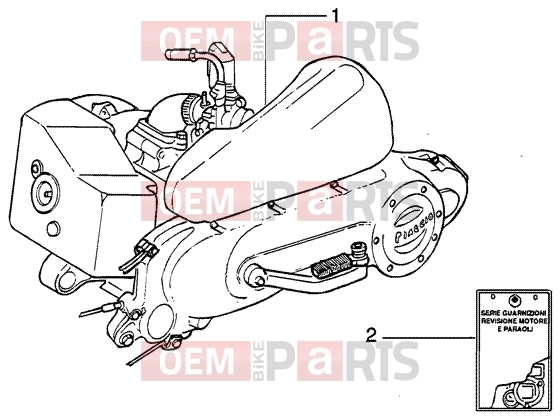 Engine » ENGINE - Piaggio Liberty 50 PTT