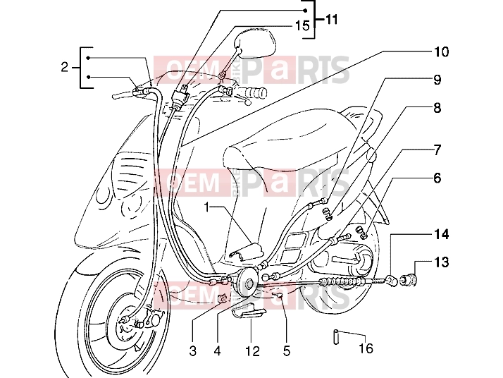 Transmissions » Transmissions - Piaggio NRG MC3