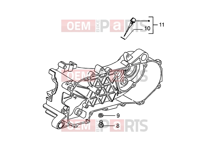 Engine » Brake caliper - Piaggio NRG MC3 DD