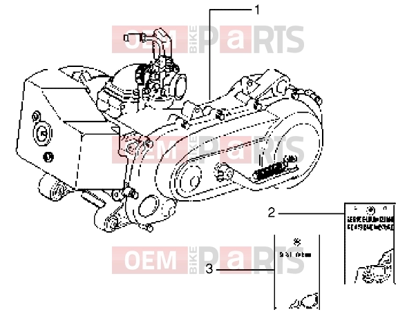 Engine » Engine - Piaggio Skipper 125 MY98