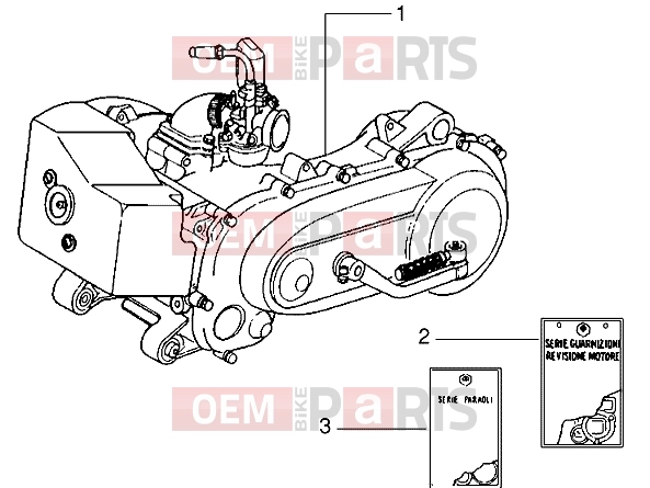 Engine » Engine - Piaggio Zip 50 RST