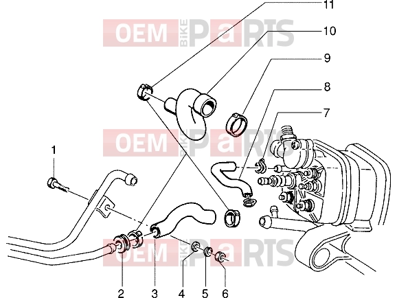 PIAGGIO Engine » Installation de refroidissement