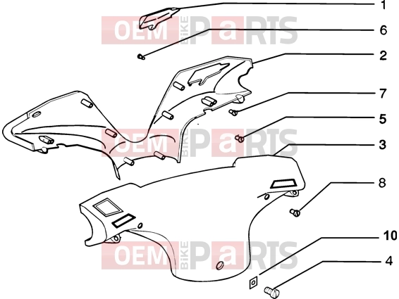 Handlebars » Handlebars covers - Piaggio Zip SP 50 H2O