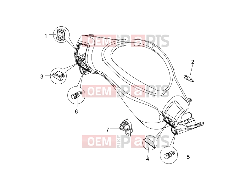 derbi Variant Sport 50 FRAME » Controls