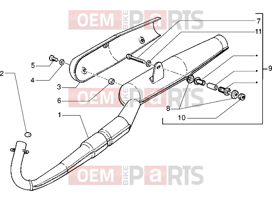 Chassis » Frame - Gilera Eaglet