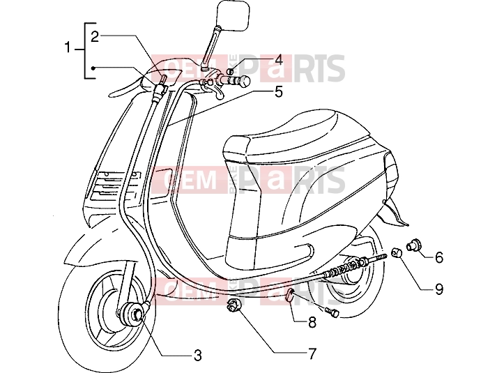 Transmissions » Transmissions - Gilera Easy Moving