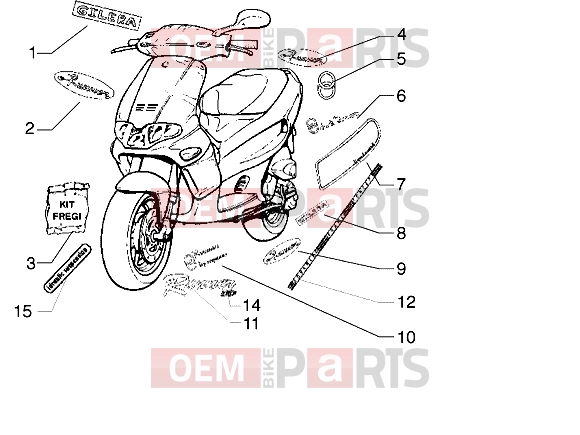 váz » emblems - Gilera Runner 50 2T