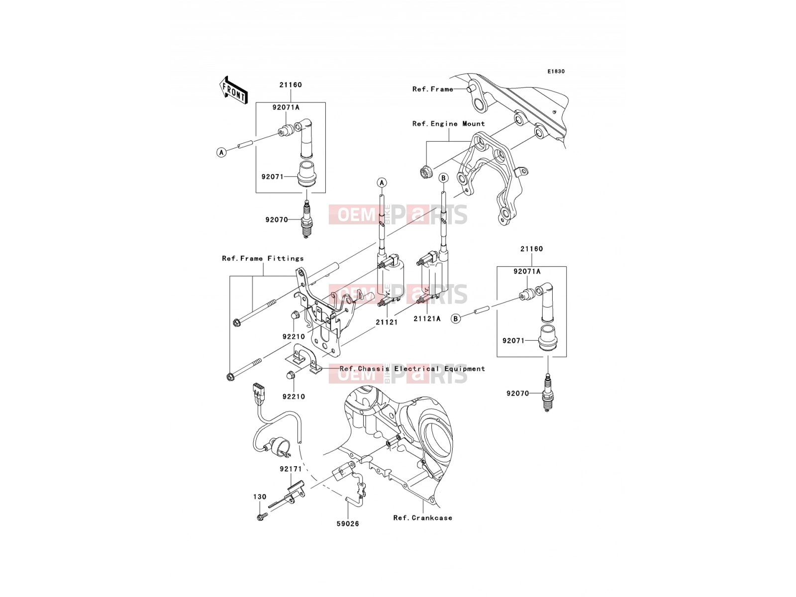 Ignition System - Kawasaki VN2000 CLASSIC (VN2000H8F) 2008
