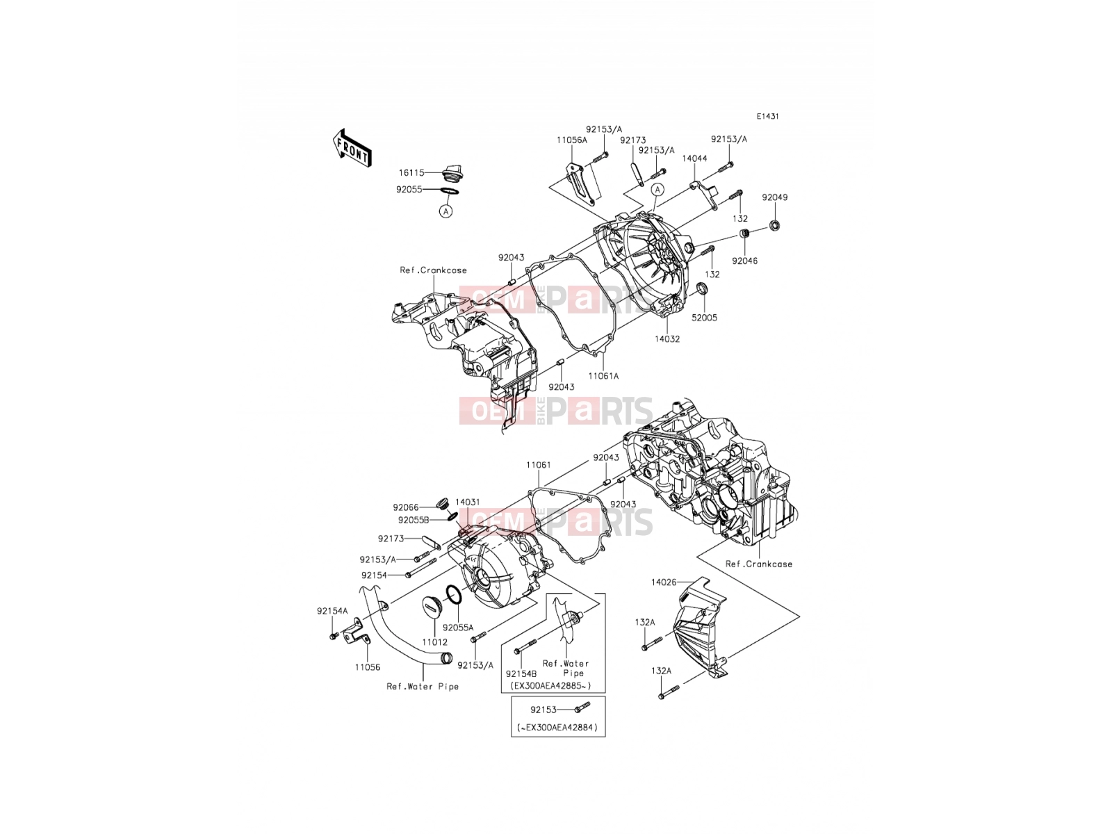 KAWASAKI 2014 Engine Cover(s)