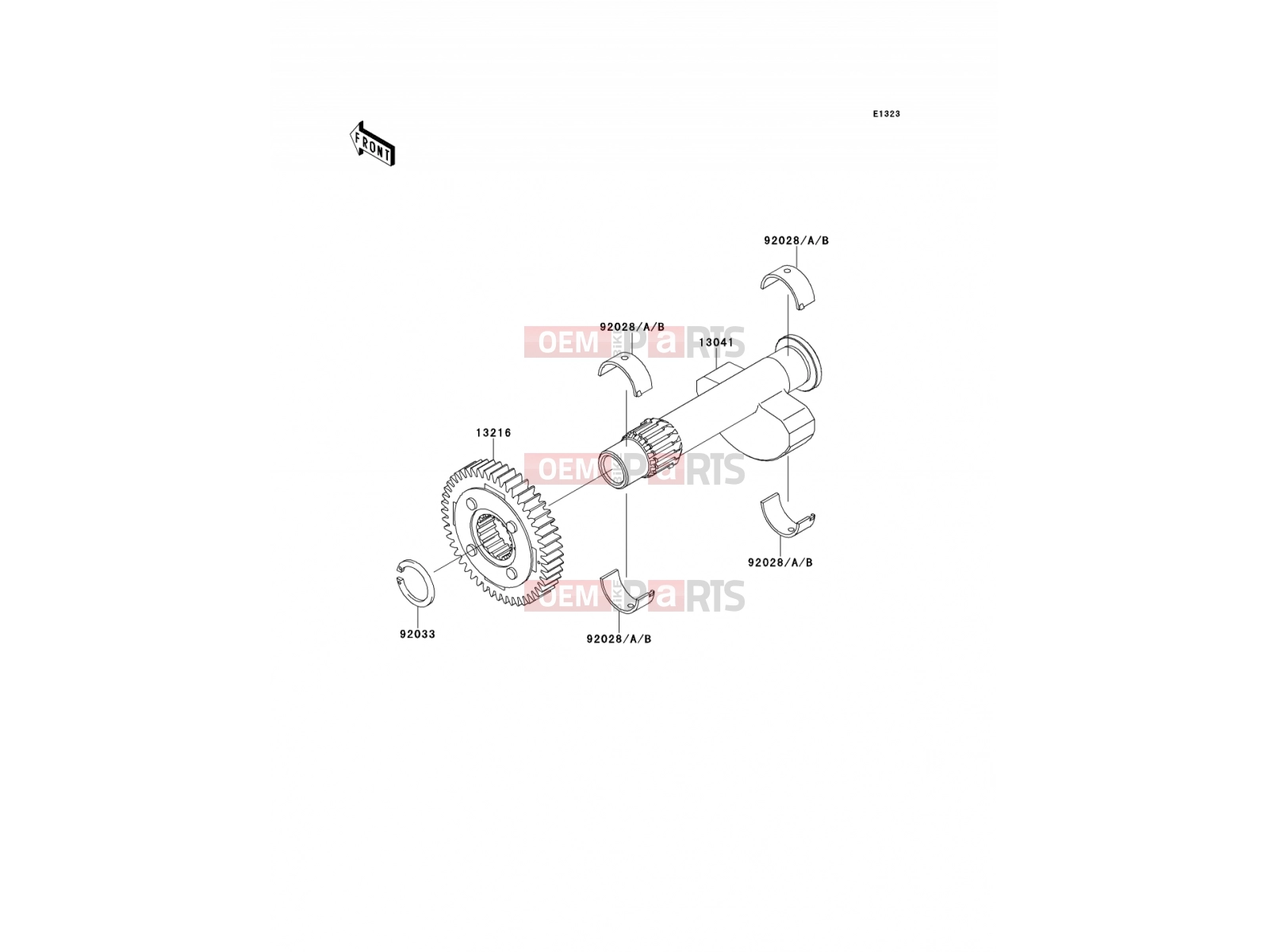 Balancer - Kawasaki W800 (EJ800AEF) 2014