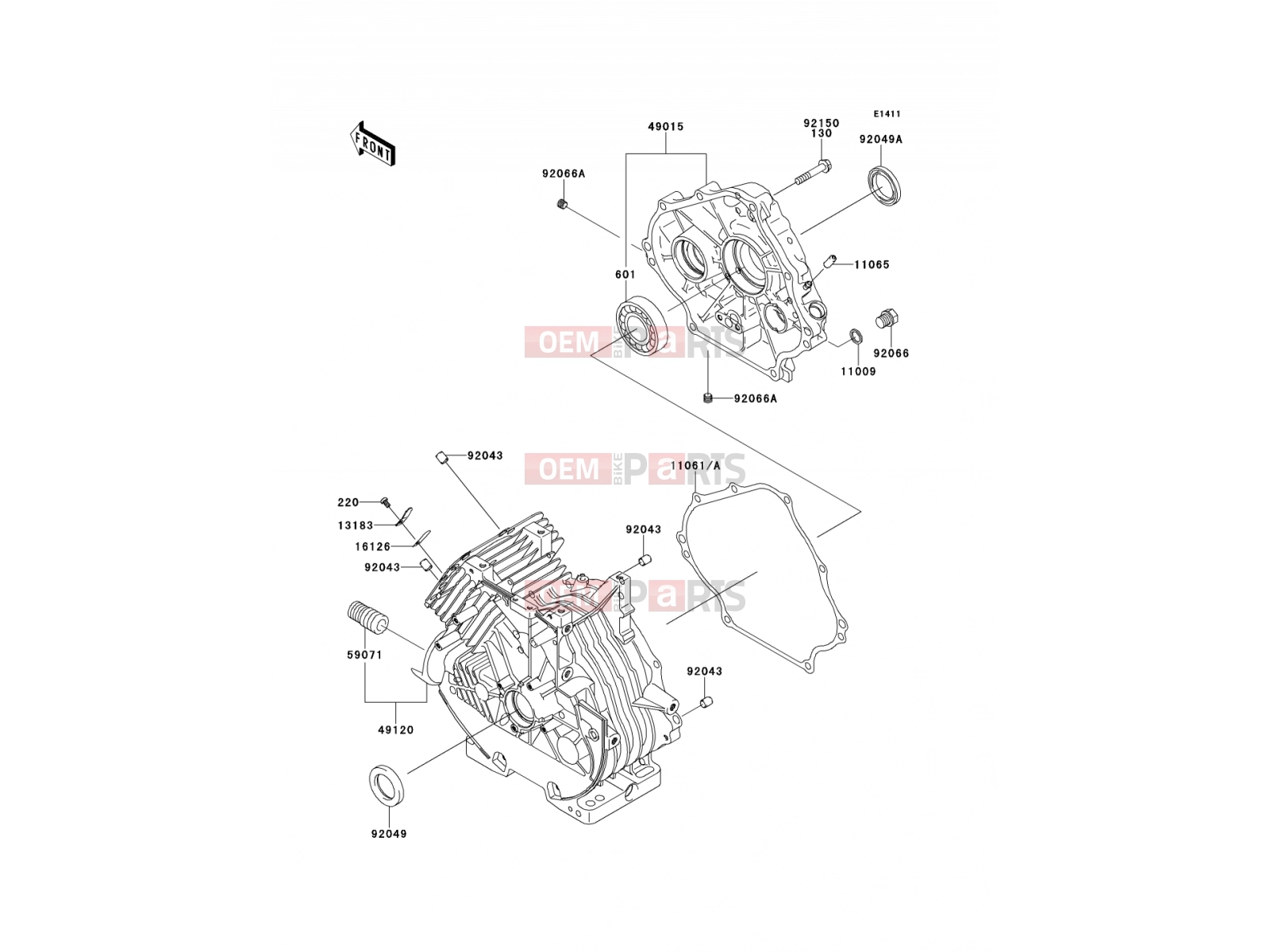 KAWASAKI 2015 Crankcase