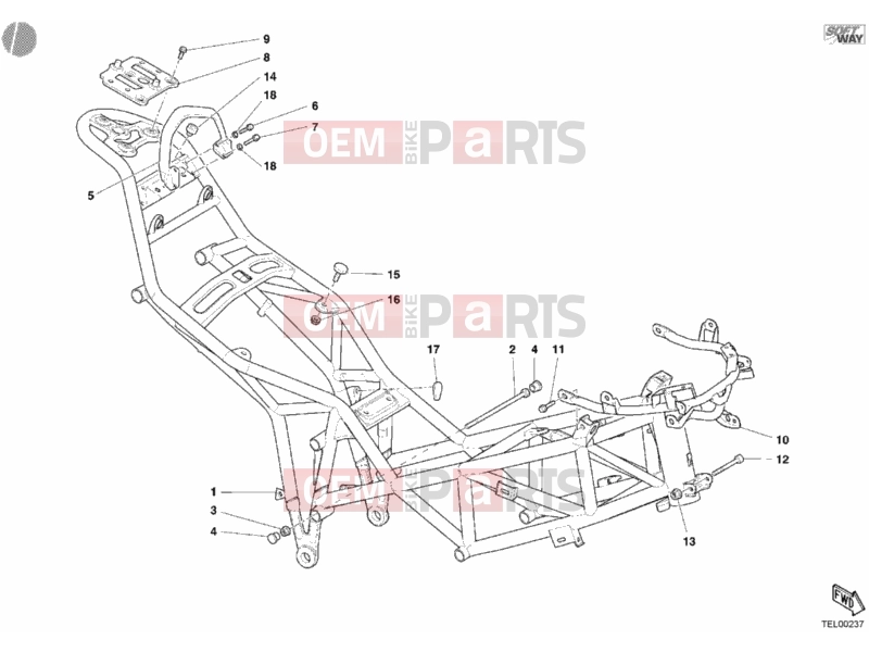DUCATI 2006 Multistrada 1000 FRAME » FRAME