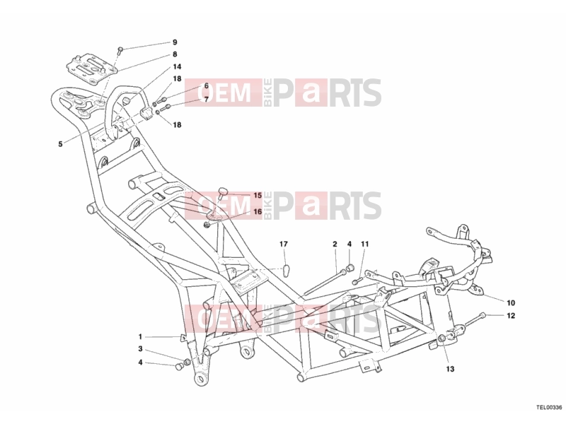 DUCATI 2006 Multistrada 1000 S FRAME » FRAME