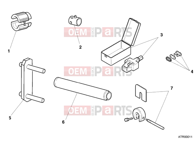 DUCATI 2006 Monster 400 WORKSHOP SERVICE TOOLS, FRAME » FRAME