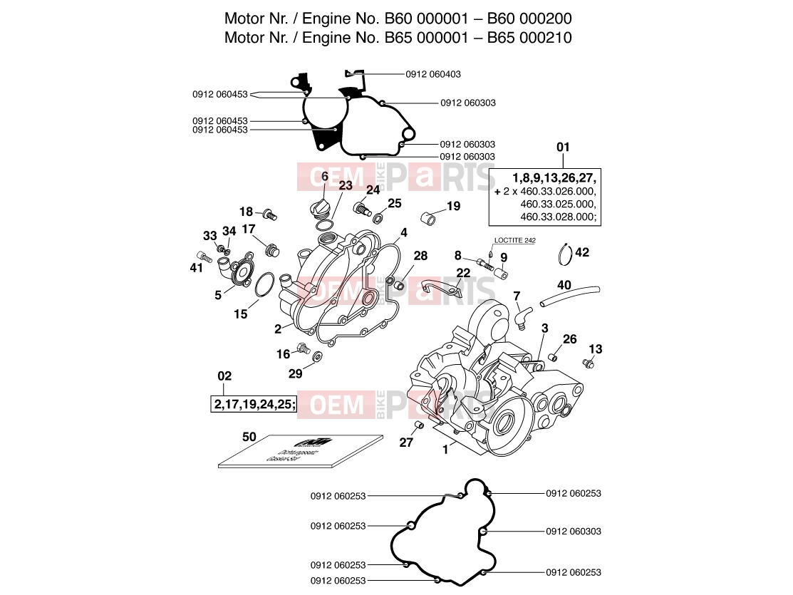 KTM 65 SX (600106) [EU] 2000 ENGINE CASE|Engine|30