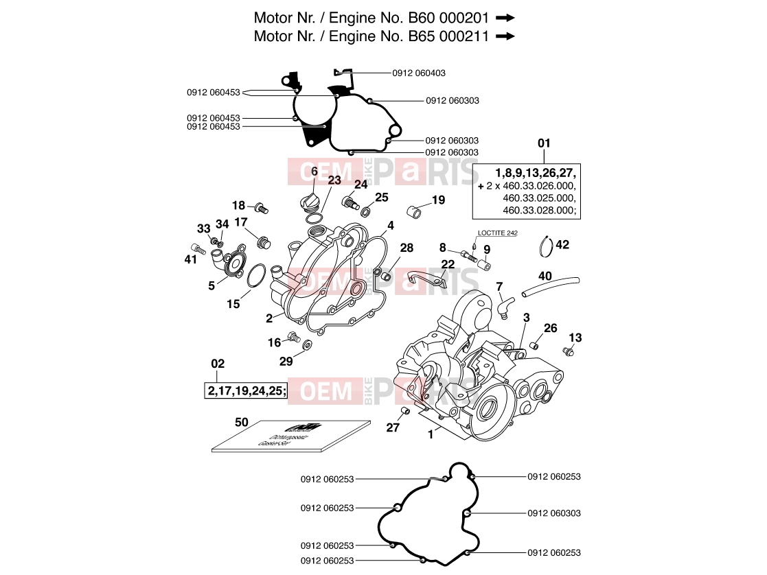KTM 60 SX (600105) [EU] 2000 ENGINE CASE|Engine|30