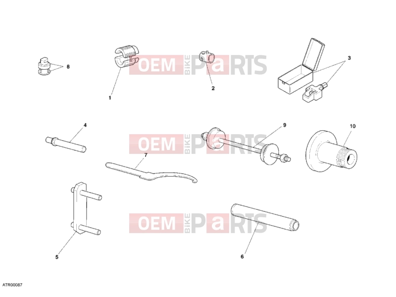 DUCATI 2006 Monster S2R 800 WORKSHOP SERVICE TOOLS, FRAME » FRAME