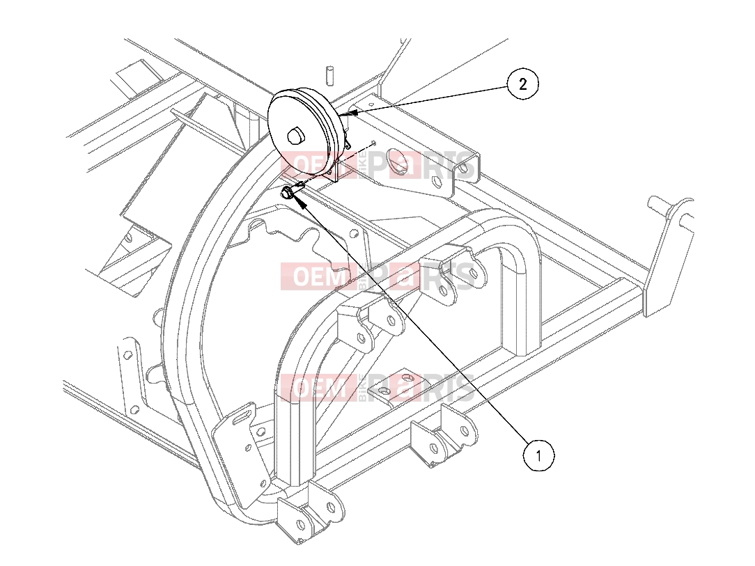 Polaris 2008 LEV GEM - E2/E4/E6/ES/EL/ELXD ELECTRICAL | ELECTRICAL, HORN - e2/e4/e6/eS/eL/eLXD (49GEMELECTRICAL11HORN)