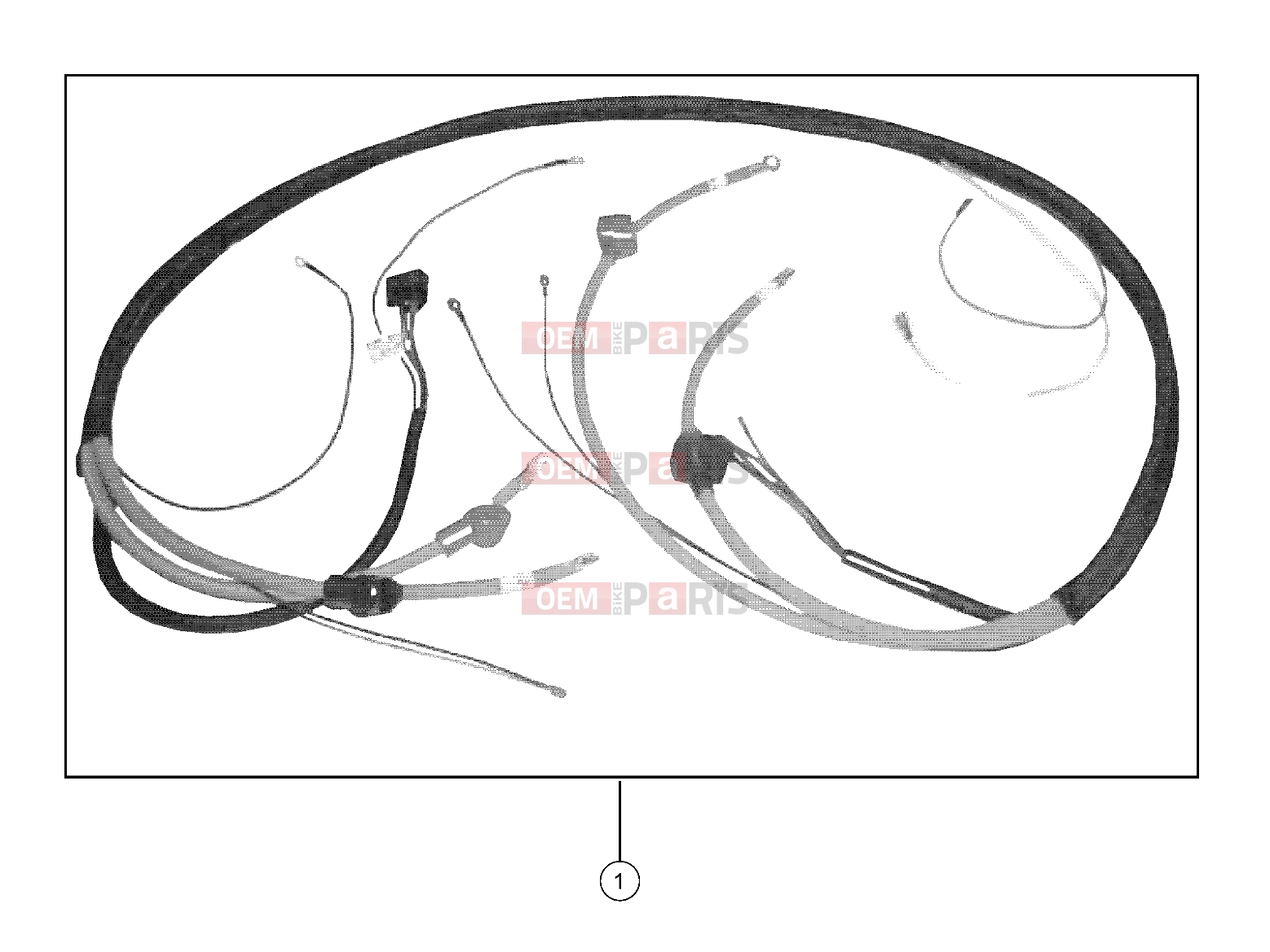 Polaris 2008 LEV GEM - E2/E4/E6/ES/EL/ELXD ELECTRICAL | ELECTRICAL, WIRE HARNESS, MAIN REAR POWER - e4 (49GEMELECTRICAL11HARNESSE4)