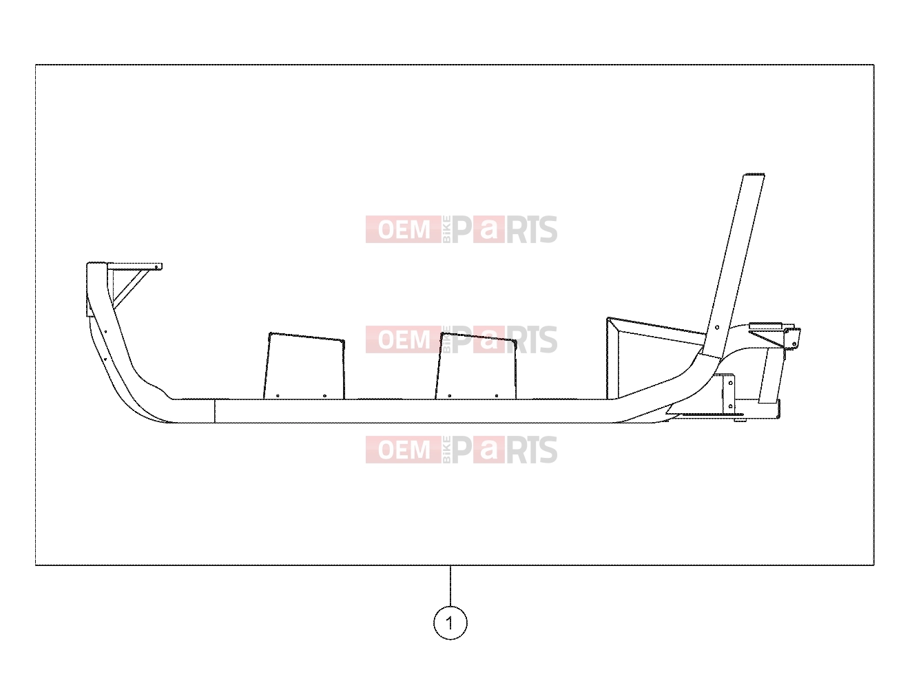 Polaris 2007 LEV GEM - E2/E4/E6/ES/EL/ELXD FRAME - e6 (49GEMFRAME11E6) | FRAME - e6 (49GEMFRAME11E6)