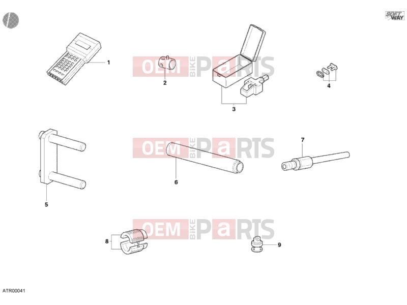 DUCATI 2005 Monster 620 WORKSHOP SERVICE TOOLS, FRAME » FRAME