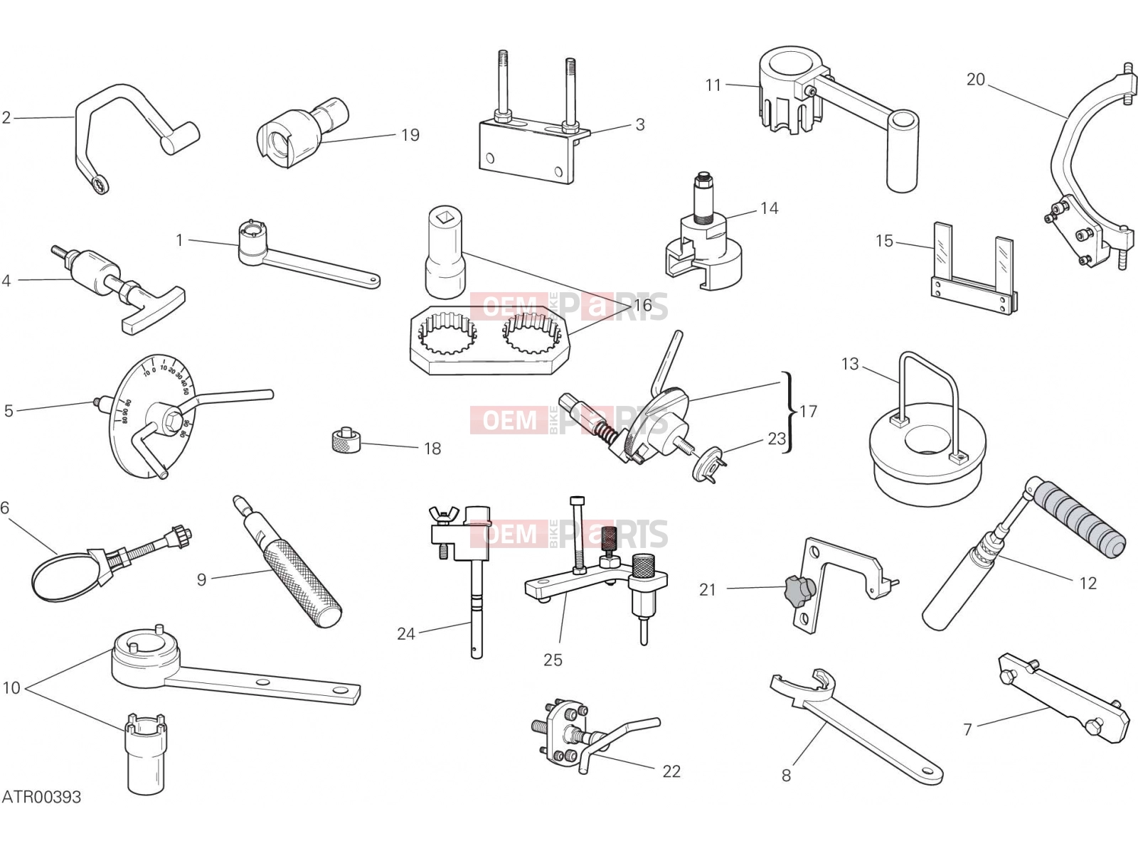 DUCATI 2021 Monster + WORKSHOP SERVICE TOOLS (ENGINE) [MOD:M937+]