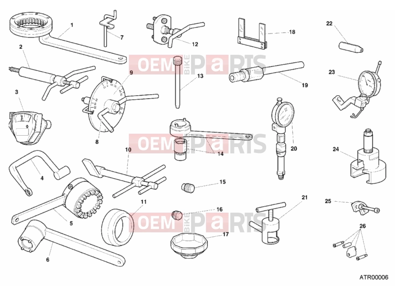 DUCATI 2003 Monster 400 WORKSHOP SERVICE TOOLS, ENGINE » UNCLASSIFIED