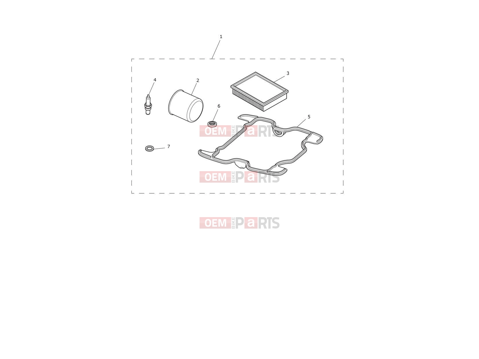 Triumph 2018 THRUXTON R Engine Service Kit