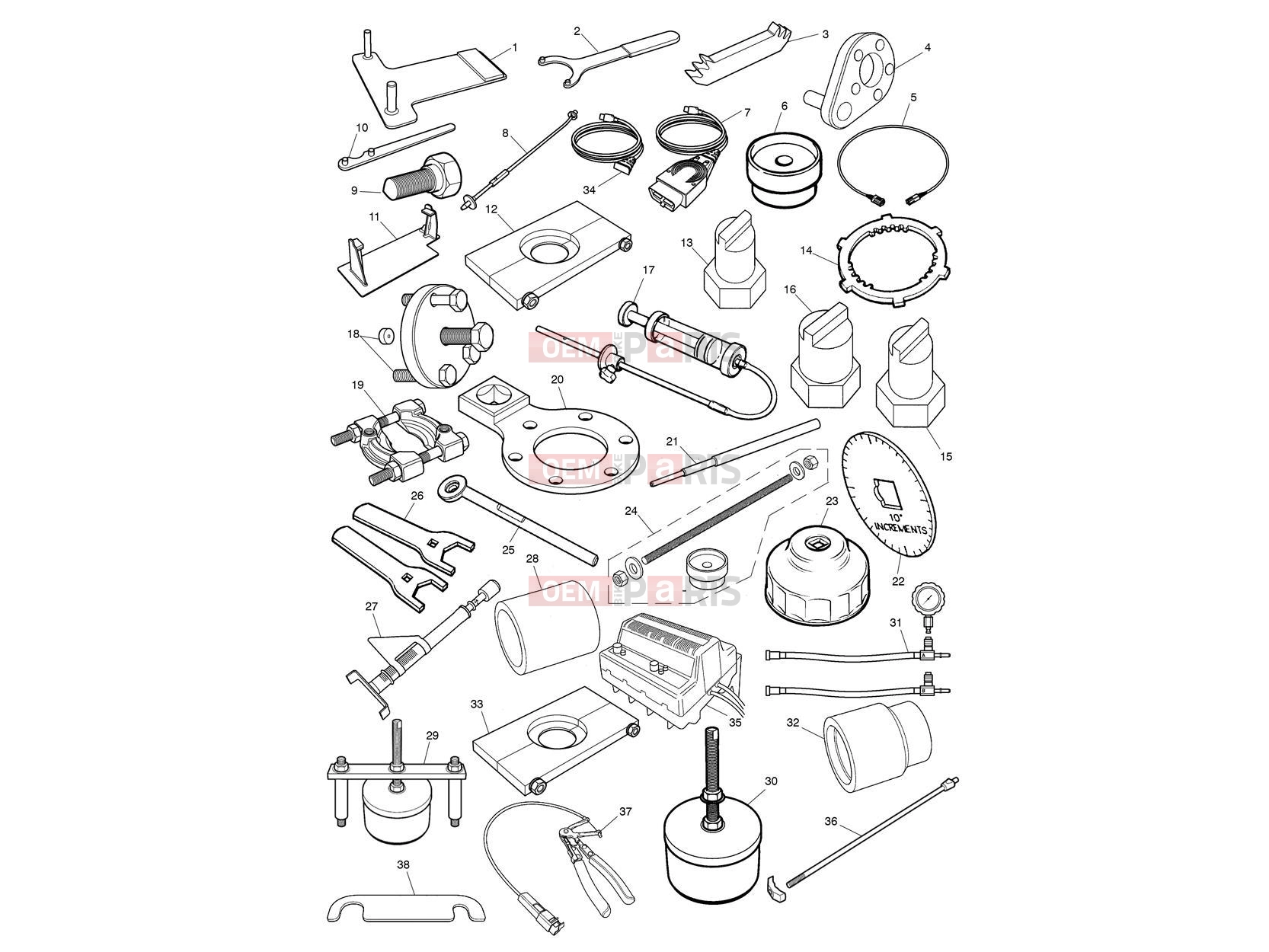 Triumph 2014 THUNDERBIRD COMMANDER Service Tools