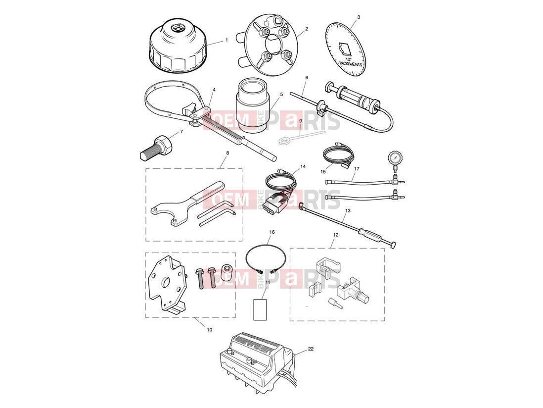 Triumph 2014 SCRAMBLER EFI Service Tools
