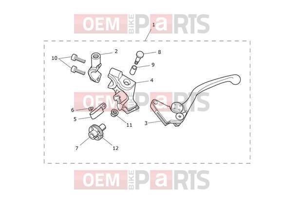 Triumph 2011 SCRAMBLER EFI Clutch Controls