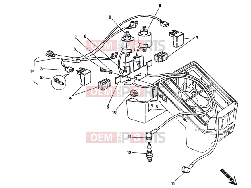 DUCATI 2002 Monster 400 IGNITION COIL » IGNITION SYSTEM