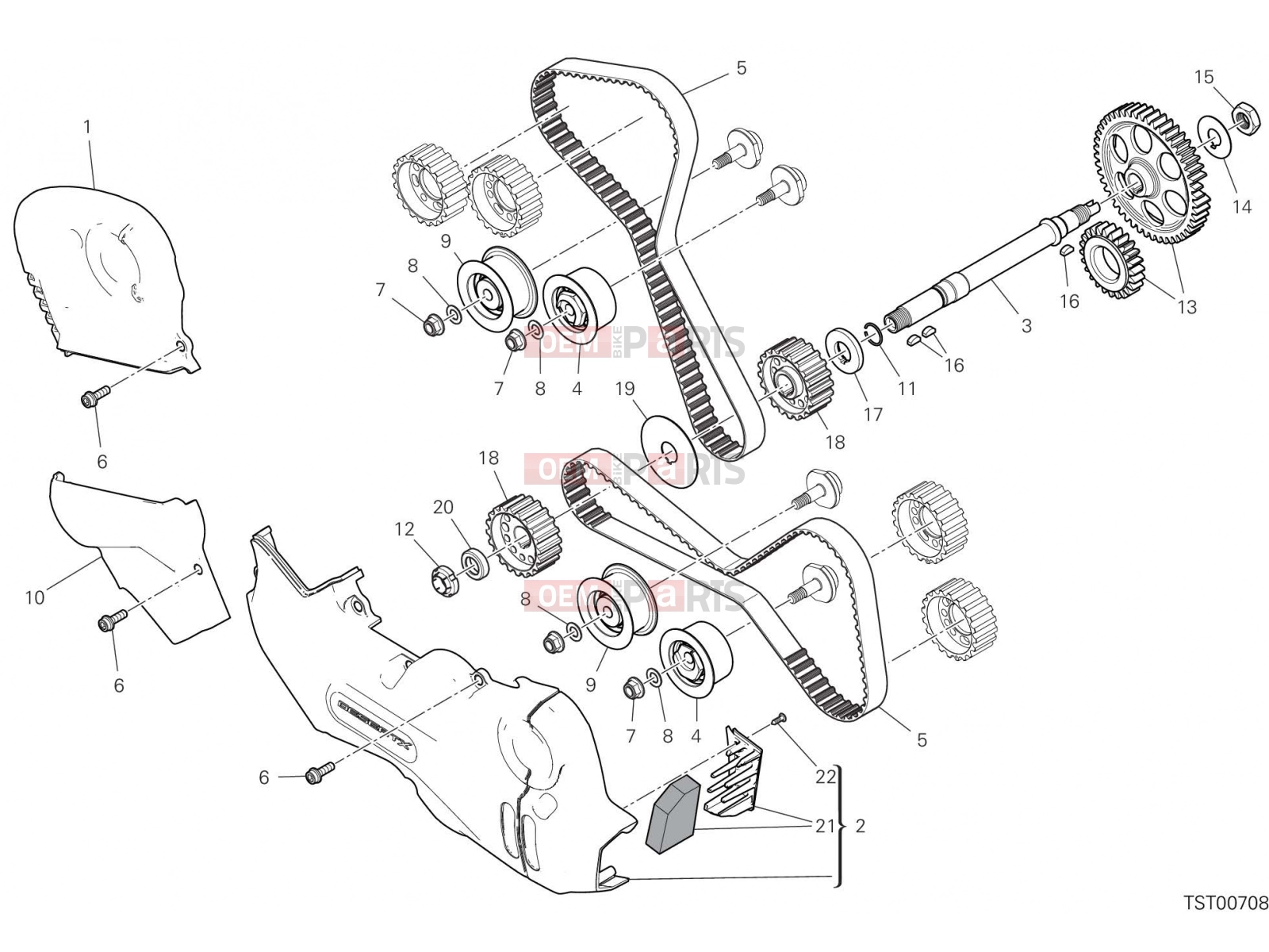 DUCATI 2023 DesertX TIMING SYSTEM