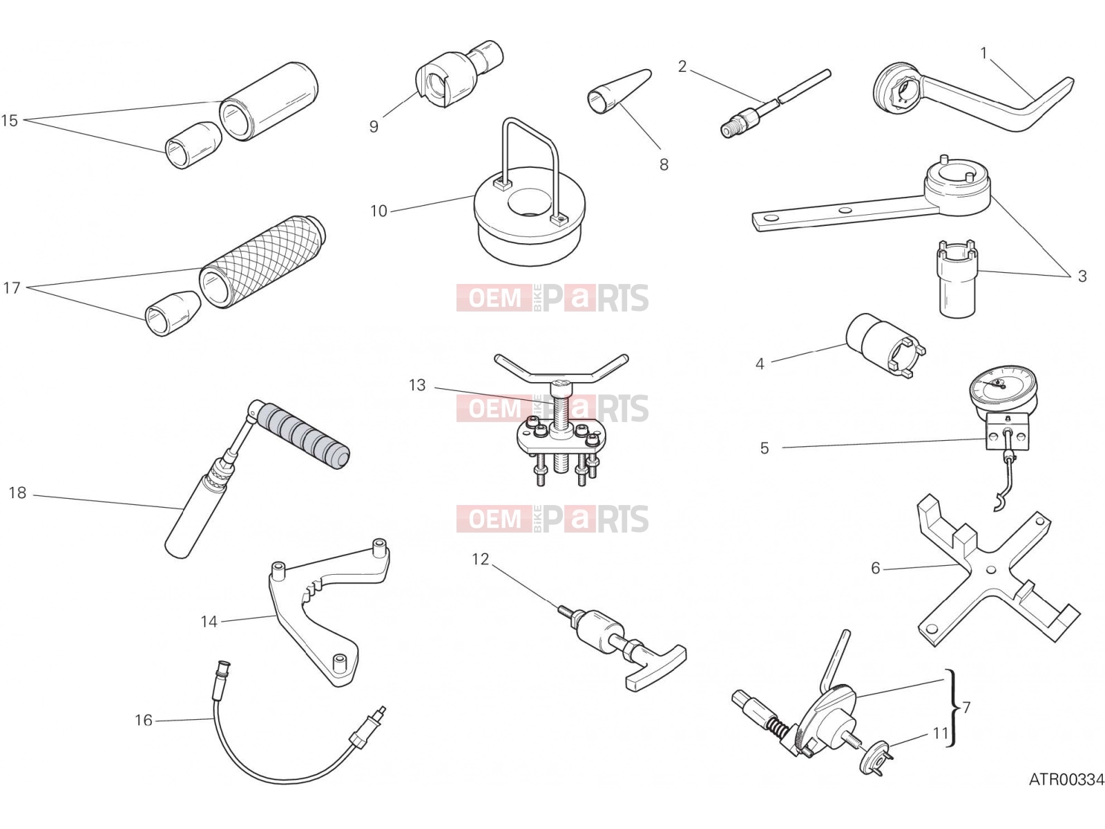 DUCATI 2016 XDiavel WORKSHOP SERVICE TOOLS, ENGINE [MOD:XDIAVEL]
