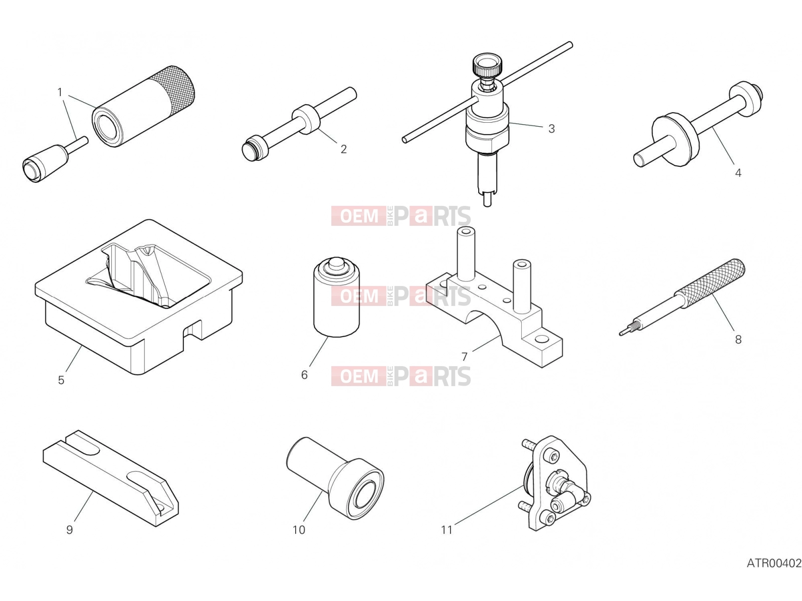 DUCATI 2022 Panigale V4 S WORKSHOP SERVICE TOOLS (ENGINE)