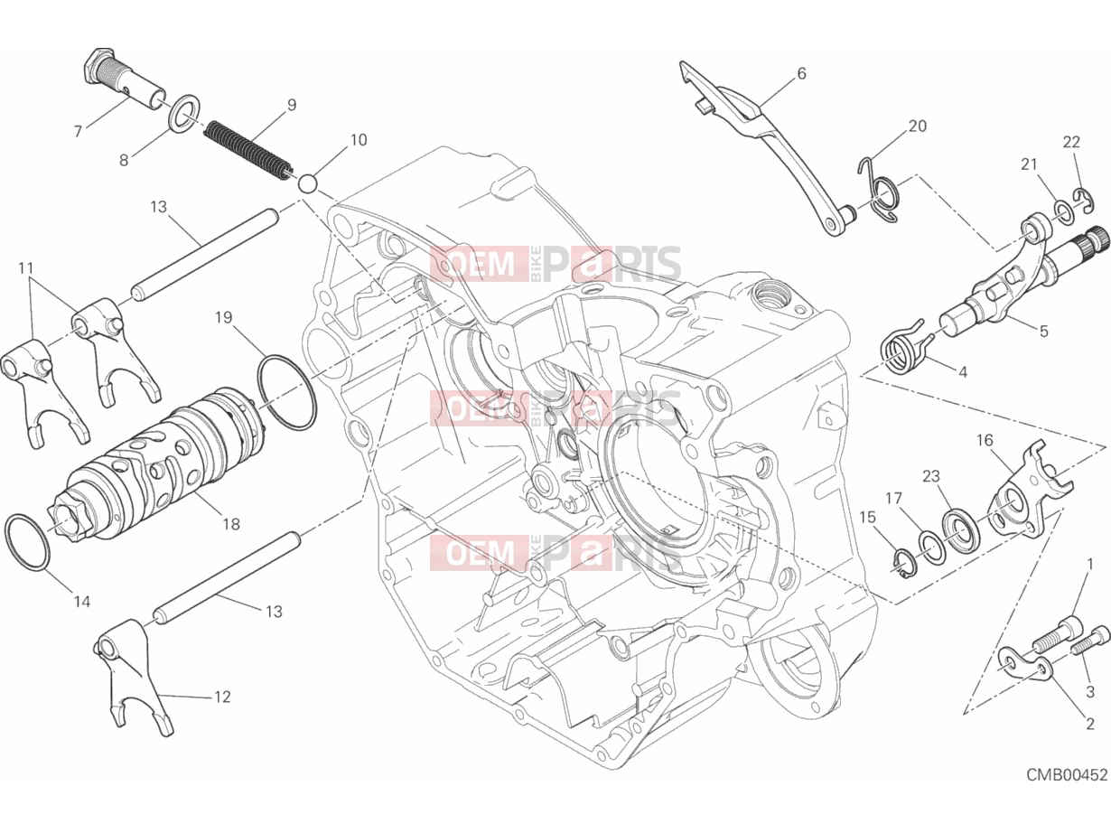 DUCATI 2016 Scrambler Sixty2 SHIFT CAM - FORK