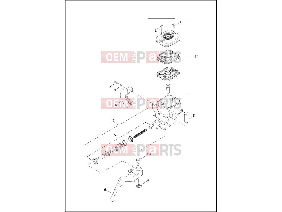 Harley-Davidson 2016 DYNA DYNA SWITCHBACK  - FLD BRAKE CONTROL, FRONT