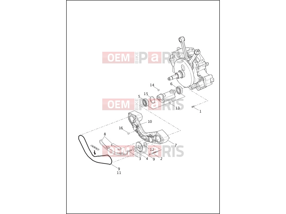 Harley-Davidson 2014 SOFTAIL SOFTAIL BREAKOUT  - FXSB ENGINE BALANCER