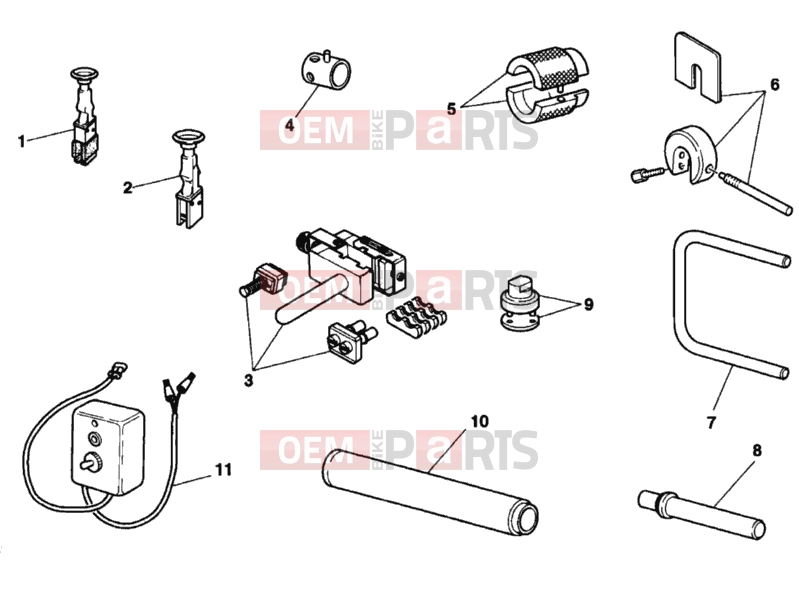 DUCATI 2001 Sporttouring ST2 WORKSHOP SERVICE TOOLS, FRAME » FRAME
