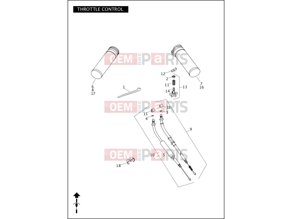 Harley-Davidson 2011 DYNA DYNA SUPER GLIDE CUSTOM  - FXDC THROTTLE CONTROL